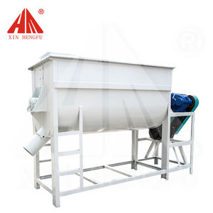 XINHENGFU 1000L 500KG mezclador de alimentos para animales máquina mezcladora horizontal máquina de procesamiento de alimentos para pollos y ovejas - Product Image 3