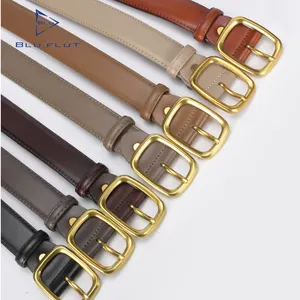 Blu Flut Female Buckles Belts lady custom belt Luxury Designer for Woman Custom Leather Belt