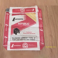 Sac tissé en PP blanc en gros pour usine, idéal pour le sable, le ciment, les déchets, 20 kg, 50 kg, sac tissé personnalisé pour ciment OPC Lafarge Pakistan