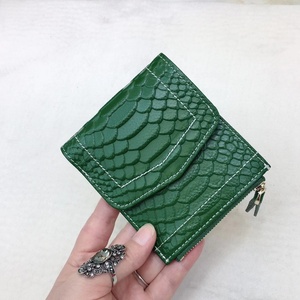 Boshiho Customized Animal Print <b>Card</b> <b>Holder</b> Purse Snake Skin Fashion Leather Wallet <b>Card</b> <b>Holder</b> for Women - Product Image 2