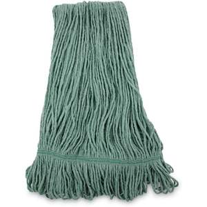 Cabezal de Mopa Verde Mediano Boardwalk BWK502GNNB, Fibra Premium de Algodón y Rayón, 12 por Caja - Product Image 1