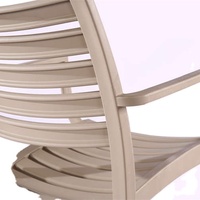 Chaise de salle à manger empilable en plastique PP, vente chaude, chaise de restaurant, chaise d'extérieur, mobilier de maison