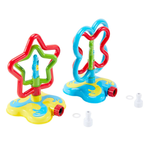 Uragano 3 anelli Sprinkler estivi giochi d'acqua per esterni a controllo della pressione dell'acqua selezionare velocità spruzzata d'acqua giocattoli - Product Image 2
