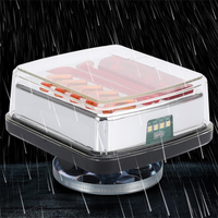 Prise UE 2 pièces 12V 24V 30M sans fil magnétique LED feu arrière remorque feu arrière signal avertissement feu stop RV camping-car camion camion