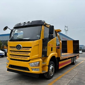 <span class=keywords><strong>Prix</strong></span> d'usine FAW Camion de dépannage à plateau pour le <span class=keywords><strong>transport</strong></span> d'excavatrices - Product Image 1