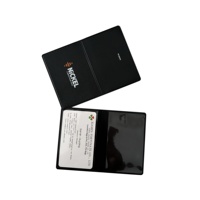 Étui porte-cartes de crédit en plastique Offre Spéciale étui à cartes en PVC Oyster avec impression