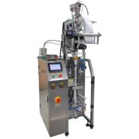 Machine d'emballage alimentaire électrique automatique pour sachets en plastique, idéale pour les petites entreprises, pour le remplissage de sauces, épices, miel et café.