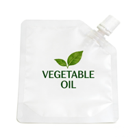 Pochette Doypack personnalisée en Mylar laminé de 30 ml avec bec verseur latéral et bouchon pour l'emballage d'huile végétale