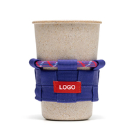 Nouvelle Housse Portable en Polyester pour Tasses de Thé au Lait et de Café – Isolation Thermique, Écologique, Durable, Protection pour les Voyages en Extérieur