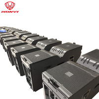 Vtx Audio Profesional V25 Dual 15 Inci Tiga Cara Luar Ruangan PRO Audio Line Array Speaker