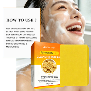 <strong>Wholesale</strong> Face Body Care Handmade Skin Whitening Brightening Dark Spot Remover Solid Original 10% <strong>Sulfur</strong> Cleansing Soap <strong>Bar</strong> - Product Image 5