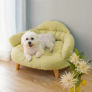 Funda Lavable Extraíble, Muebles Modernos para Mascotas, Sofá Cama para Mascotas con Patas de Madera - Product Image 5