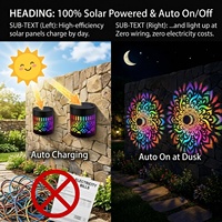 Luz Ambiental Colorida al por Mayor de Fábrica, Decoración para el Hogar y Exteriores, Lámpara Solar, Luz de Ambiente para Jardín