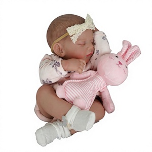 Poupée <span class=keywords><strong>Reborn</strong></span> de 17 pouces pour filles, corps entier en vinyle de silicone souple, peinte en 3D, avec vêtements interchangeables, <span class=keywords><strong>réaliste</strong></span>, cadeau d'anniversaire - Product Image 4