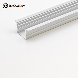 New 20*15 Modern Customized Led Extruded Low Profile Aluminum Frame Profile for Led <b>Lighting</b> Surface Mounted Celling Wall Floor - Product Image 2