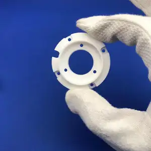 MACOR Custom Made Technical Machinable Ceramic Laser Cutting Shim Disc Ring