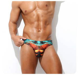 Maillots <span class=keywords><strong>de</strong></span> <span class=keywords><strong>bain</strong></span> pour hommes, imprimés, en spandex et polyester, shorts <span class=keywords><strong>de</strong></span> <span class=keywords><strong>bain</strong></span> confortables, sangle élastique, coupe ajustée, maillots <span class=keywords><strong>de</strong></span> <span class=keywords><strong>bain</strong></span> sexy avec logo personnalisable - Product Image 1