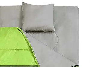 卸売2人用ポータブルキャンプハイキングダブル寝袋とバックパッキング封筒冬用寝袋