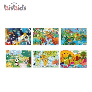 Puzzle éducatif pour enfants, carte du monde, 180 pièces, jouet, impression sublimation, coloré - Product Image 2