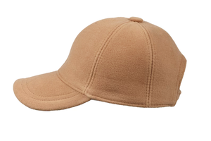 Customize LOGO Unisex <b>Wool</b>-Blend Baseball Cap - Adjustable Strap & Breathable Design <b>for</b> <b>Men</b> Women - Product Image 3
