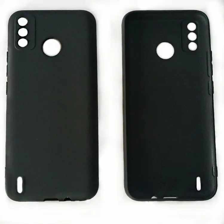 Keysion — coque noire souple pour téléphone portable, compatible camon 17p, 15, 18, pova/spark 7