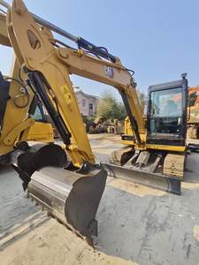 Excavatrice Caterpillar CAT305.5E/CAT305.5E2 d'occasion de 5 tonnes, en bon état et à prix abordable, avec moteur, boîte de vitesses, pompe, PLC, roulement et rapport d'inspection, en vente. - Product Image 4