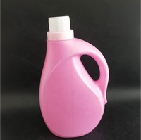 Botella de Plástico HDPE para Detergente, Vacía, de 1L, 2L, 3L, Venta al Por Mayor, Económica, Personalizable