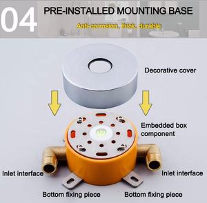 <span class=keywords><strong>Douche</strong></span> de piscine <span class=keywords><strong>solaire</strong></span> extérieure en acier inoxydable <span class=keywords><strong>316</strong></span> pour douches extérieures de piscine - Product Image 4