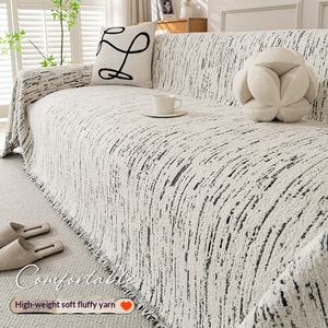 <span class=keywords><strong>Housse</strong></span> <span class=keywords><strong>de</strong></span> canapé toutes saisons 2025 Nouveau modèle en fil Inkstone Snow-Mao Mao, une pièce, anti-griffures pour <span class=keywords><strong>chat</strong></span>, coussin <span class=keywords><strong>de</strong></span> canapé antidérapant, couverture intégrale - Product Image 1