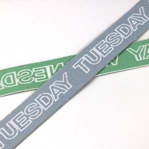 Cheap Price Polyester Jacquard <b>Elastic</b> Webbing With Customized Logo <b>Elastic</b> for Garment Accessories Underwear Waist Band <b>Elastic</b> - Product Image 2