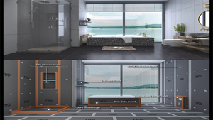 Panneau en <span class=keywords><strong>polystyrène</strong></span> marocain <span class=keywords><strong>pour</strong></span> plafonds de salles de bain, <span class=keywords><strong>isolation</strong></span> des joints - Product Image 4