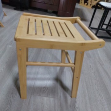 NZ411 Curved Edge Bathroom Stool