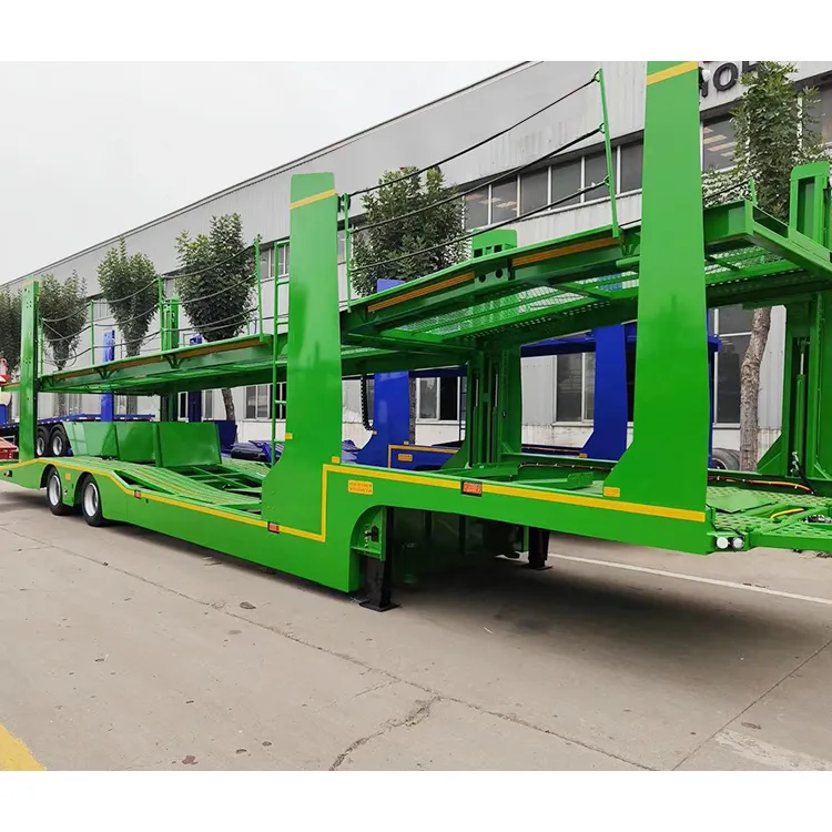 High Quality Hot Sale 2 3 Axle Car Carrier Truck Trailer Vehicle Transporter Double Deck Semi Trailer