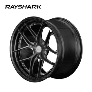 Jantes en fibre de carbone forgées en deux parties RS Custom 21 pouces HX101 5x112 5x114.3 5x130 pour McLaren 750S - Product Image 2