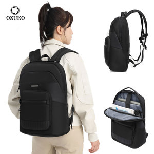 Ozuko 9847 College Students Sac à dos de travail approuvé par la compagnie aérienne pour <span class=keywords><strong>ordinateur</strong></span> de <span class=keywords><strong>17</strong></span> <span class=keywords><strong>pouces</strong></span> pour hommes et femmes - Product Image 1