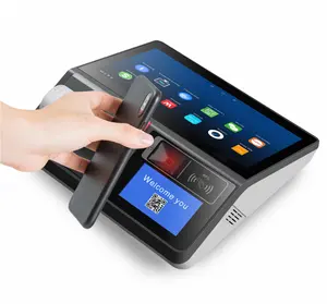 Android/Window System Kassa Voor Kleine Bedrijven 11.6 Inch Touchscreen Pos Kassier 80Mm Bon Printer Winkel