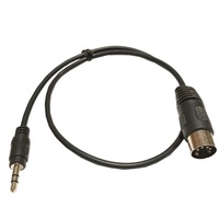 Câble Audio Jack Stéréo 3.5mm 3.5mm Aux Mâle vers MIDI Din 5 Broches MIDI Mâle Femelle Prise pour Microphone MIC 1.5M