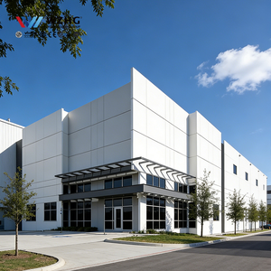 Steel Structure <b>Building</b> Anti-Corrosion Cost-Effective Commercial Factory Warehouse Apartment Workshop Supplier 50-Year Life - Product Image 1