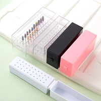 Tamax NAT075 Manchons abrasifs transparents à 30 trous Bandes de ponçage pour usage commercial et domestique Soins de manucure et de pédicure