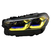 Phare LED Laser Premium LT pour X3 G01 G08 2018-2024 12V Nouveau Système d'Éclairage Automobile Plug & Play Lampe de Voiture Double Couleur Diurne