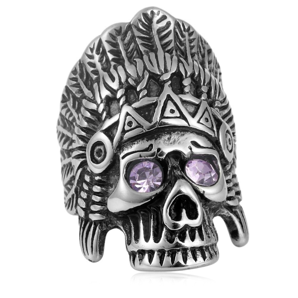 Couleur acier (yeux violets)