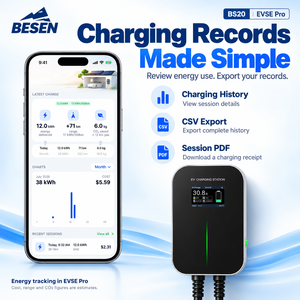 APP-Steuerung 220V-480V Elektrische Schnelllade-<span class=keywords><strong>Wallbox</strong></span> 7KW/ 11KW/ 22KW EV-Ladegerät Tesla-Schnittstelle Standard 32A Nennstrom Neu - Product Image 3
