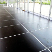 Itop — tente en bois VIP, système de sol pour tente de mariage