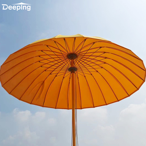 Parasol de Color Glamping, fabricación de <span class=keywords><strong>paraguas</strong></span> de Pie De <span class=keywords><strong>Seta</strong></span>, <span class=keywords><strong>paraguas</strong></span> de parque de eje de fibra de vidrio exterior - Product Image 5