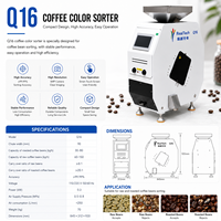 Petite machine de tri de couleur pour grains de café torréfiés, portable et compacte