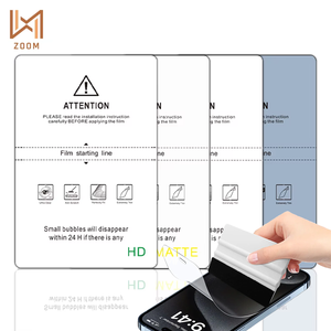 Wholesale <strong>TPU</strong> Material Hydrogel Film Sheets HD Clear/Anti Blue Light/MATTE/Privacy Filter <strong>Screen</strong> <strong>Protector</strong> for Cutting Machine - Product Image 1