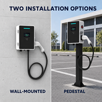 Chargeur mural pour véhicules électriques 7 kW AC GB/T Type1/Type2 32A IP65 avec écran RFID pour projets de recharge résidentiels et commerciaux légers - Fournisseur