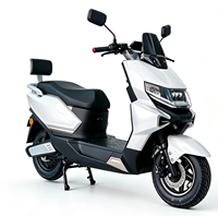 Desain Baru 2026 Motor Listrik Skuter Dewasa 2000W 3000W Bertenaga Jarak Jauh Lampu LED untuk Perjalanan Kota dan Pengiriman