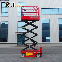 Plateforme élévatrice à ciseaux électrique autopropulsée XINJUXIN GTJZ0608SP - Hauteur de plateforme 5,8 m, capacité 230 kg - Mini élévateurs à ciseaux en vente
