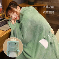 Usine en gros à faible coût de haute qualité dessin animé enfants amusant couverture en peluche de laine microfibre